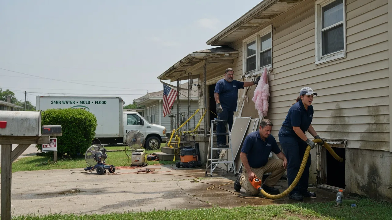 Water Damage Repair in Stockertown, PA near me